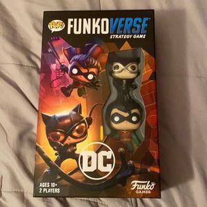 POP! FunkoVerse Catwoman/Robin Strategy Game (Funko Games)